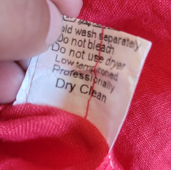 Terzo Millennio Linen Dress Size Small - Picture 5 of 7